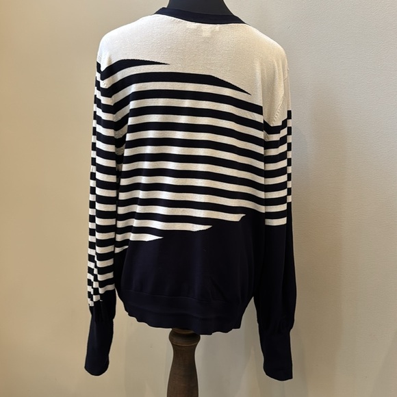 Chico’s Mixed Stripe Cardigan size XL ( Chico’s size 3) - Picture 2 of 8